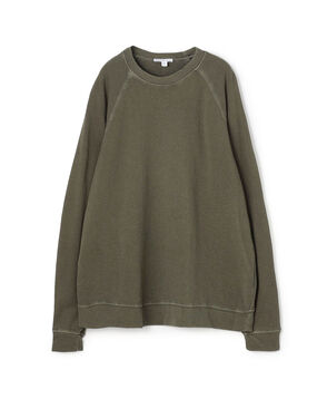 バックパイルスエット ラグランスリーブプルオーバー WXA3657