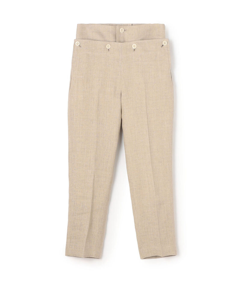 HYKE LINEN MARIN PANTS パンツ