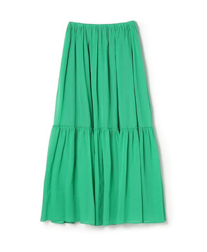 【WEB先行予約】ルコットンオーガンジー ティアードスカート