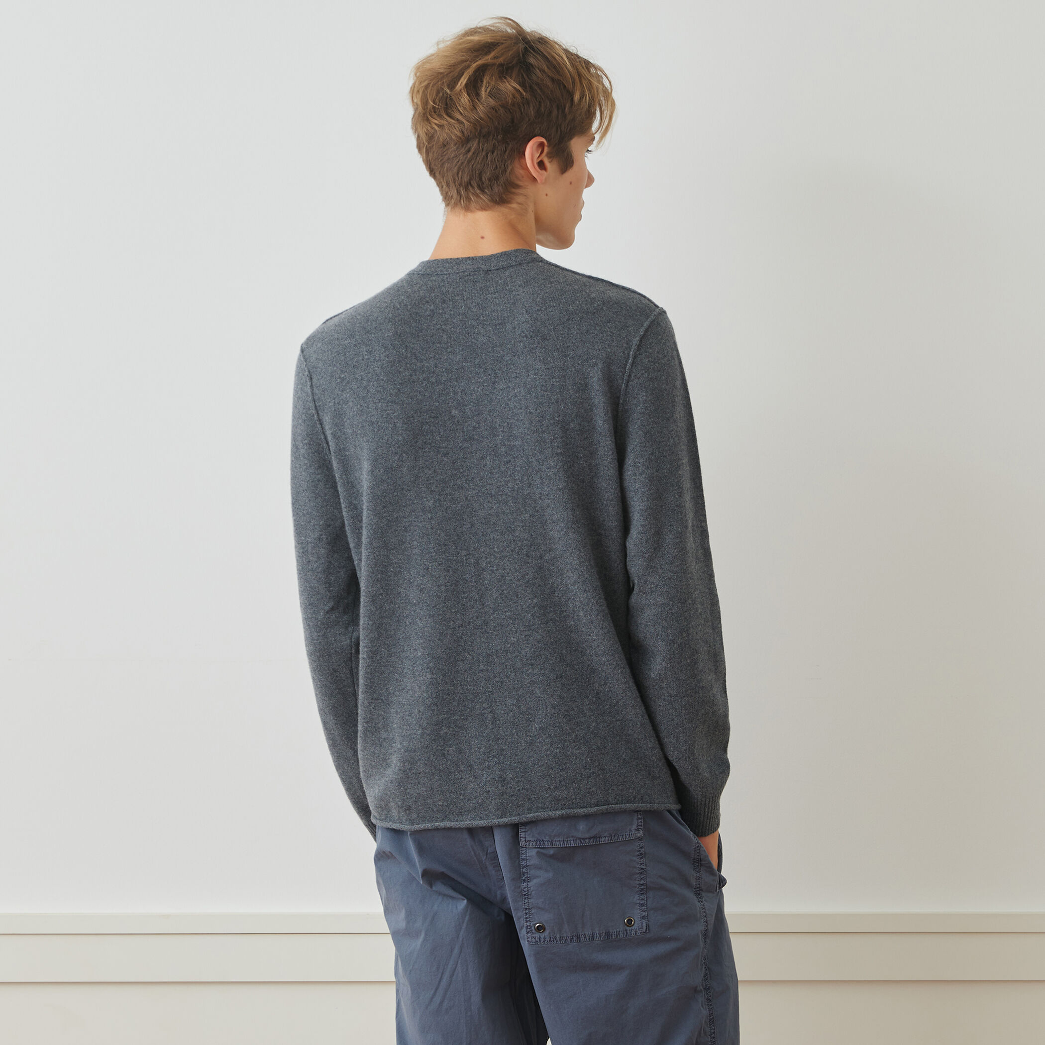 JAMES PERSE ジェームスパース ニット 帽 カシミヤ 100% グレー Cashmere Watch カシミヤニット帽 チャコールグレー – kuros.style