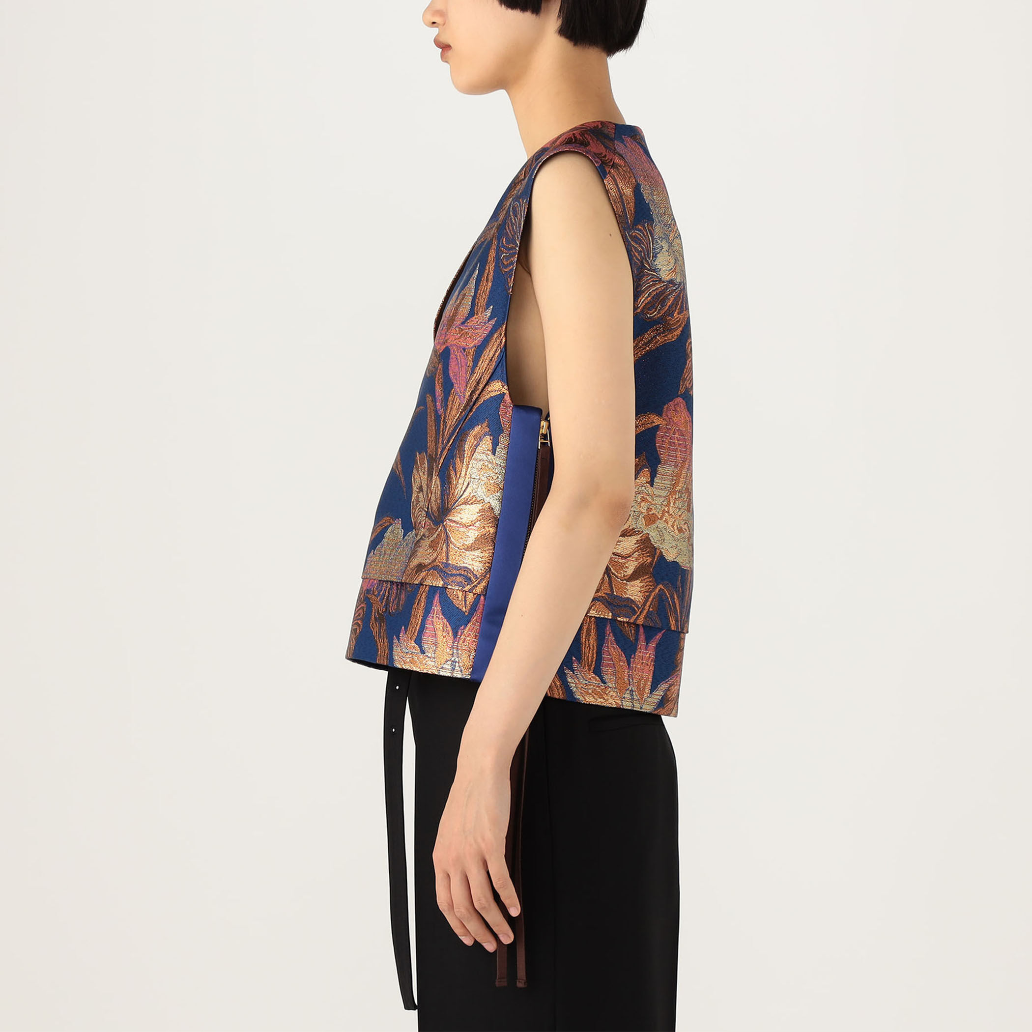 トゥモローランド ビー Tomorrowland B. ベスト ジレ ジャガード トゥモローランド ビー Tomorrowland B. ベスト ジレ ジャガード