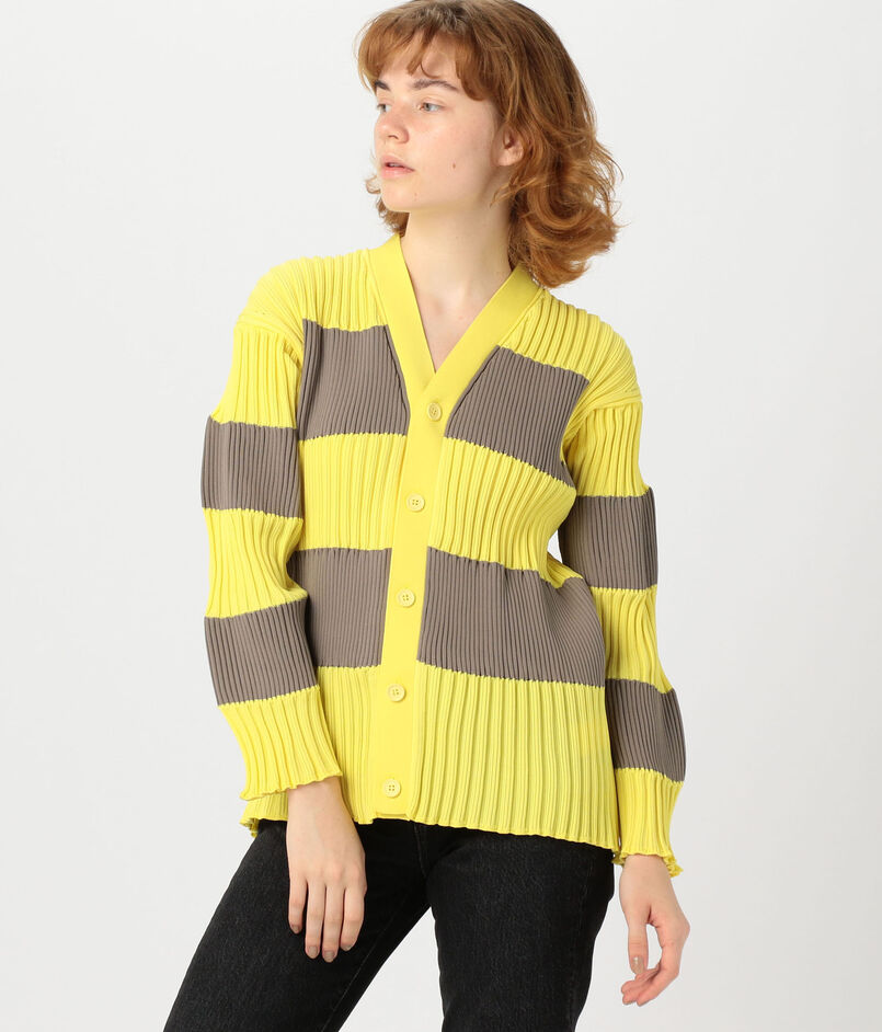 CFCL FLUTED JACKET ポリエステル カーディガン