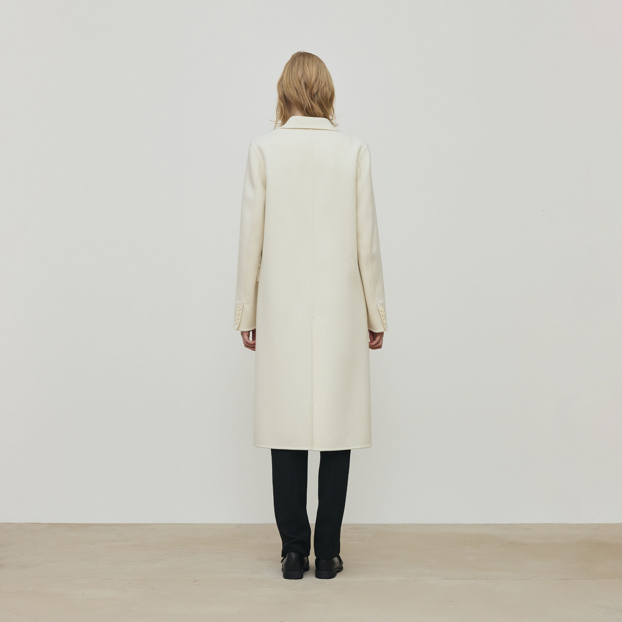 ダブルフェイスメルトンビーバー チェスターコート｜トゥモローランド