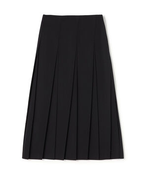 ツイルストレッチ プリーツスカート