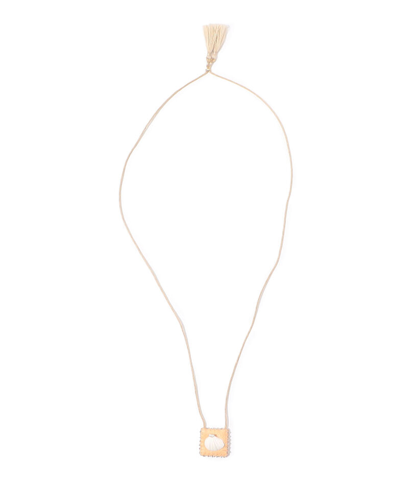 SEE REAL FLOWERS Seashell Talisman ネックレス