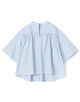 コットンブロード ギャザーブラウス