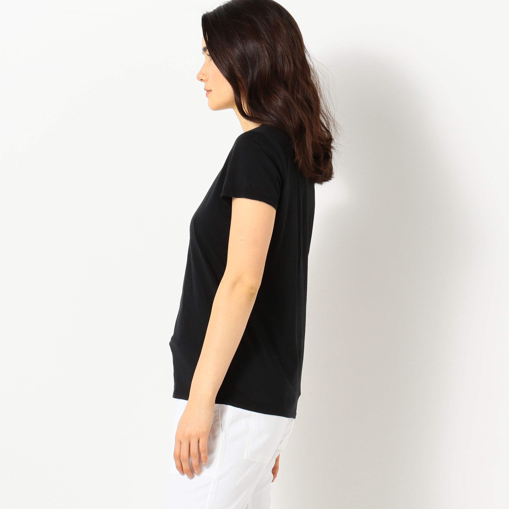 リュクスジャージー スクープネックTシャツ WELJ3331 リュクスジャージー スクープネックTシャツ WELJ3331