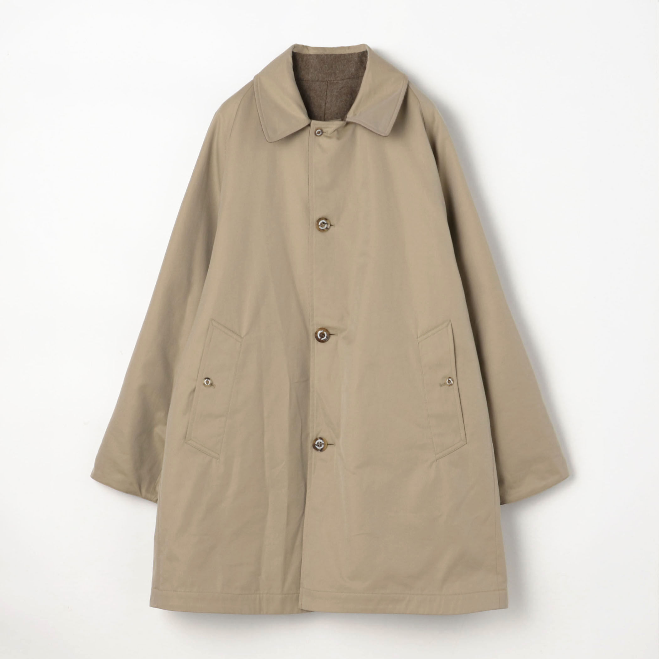 別注】INVERTERE ウールコットン リバーシブルコート