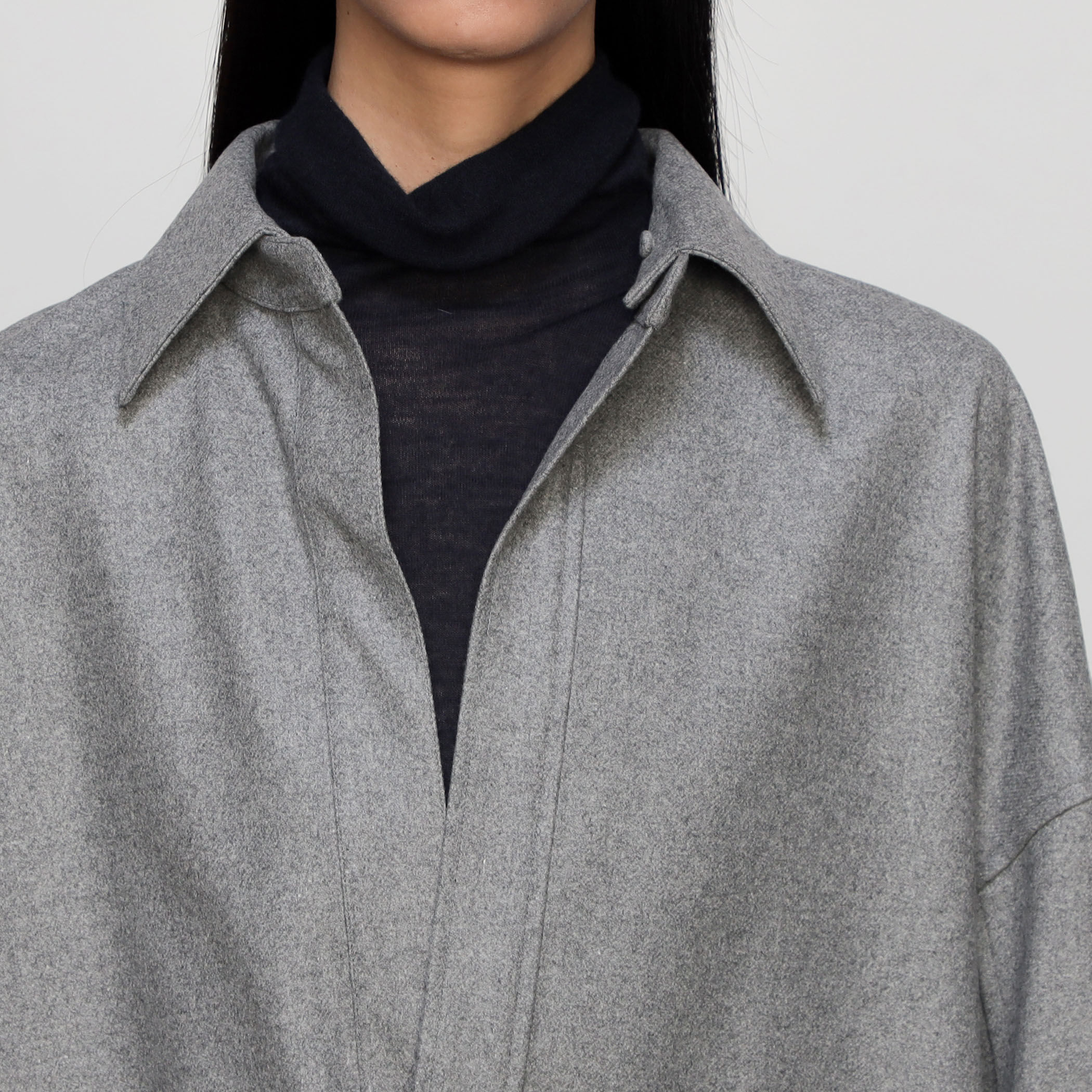 ウールフラノ プルオーバーシャツ｜トゥモローランド 公式通販