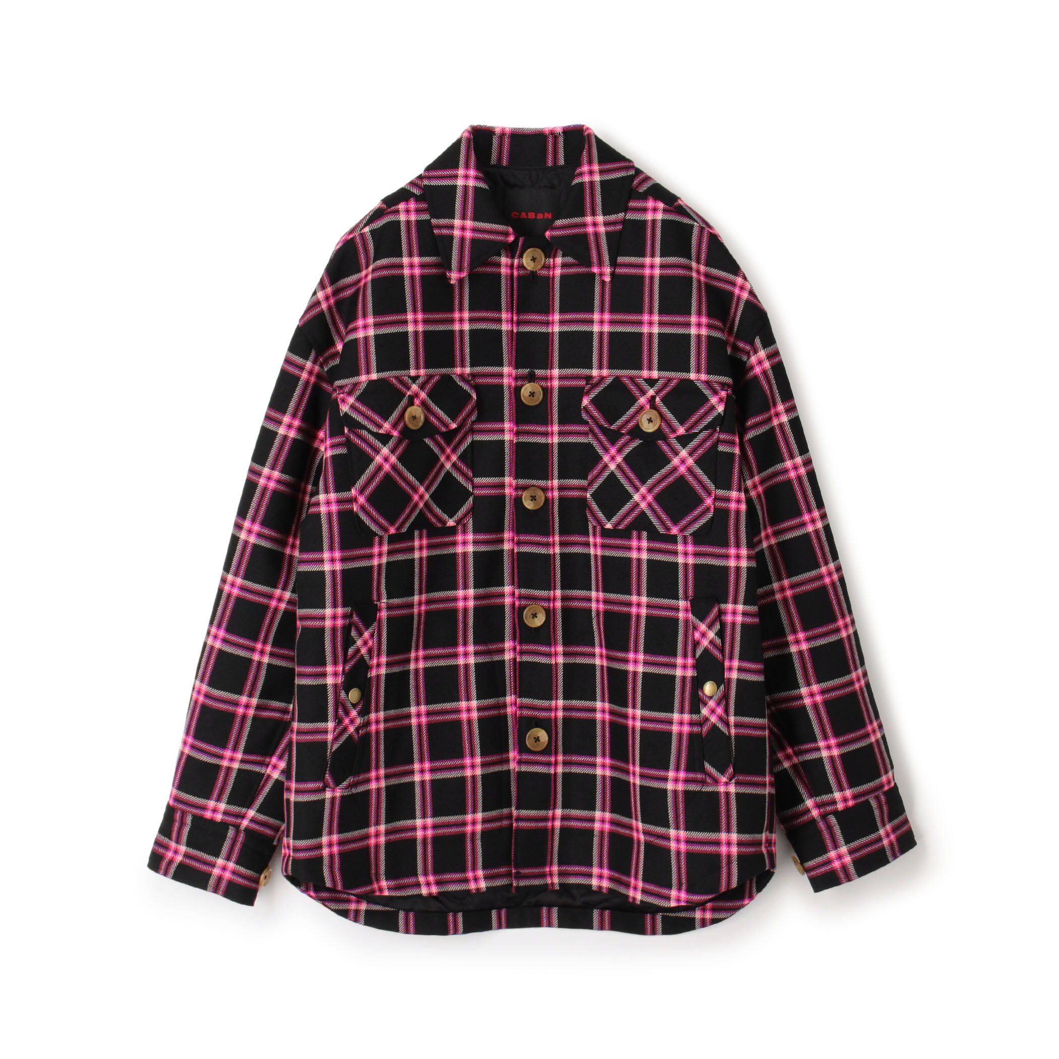 ウールチェック 中綿ブルゾン｜トゥモローランド 公式通販