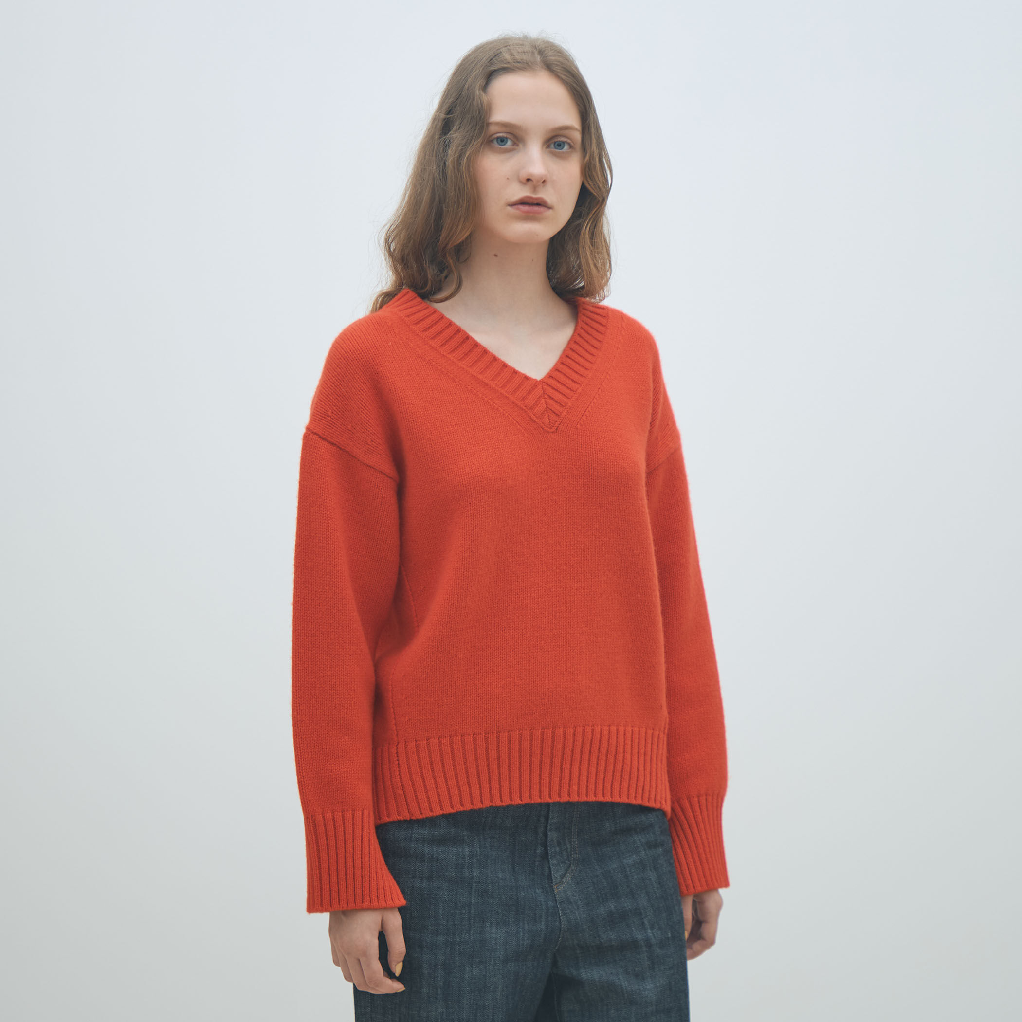 ラムカシミヤ Vネックプルオーバー｜トゥモローランド 公式通販