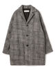 ワイドヘリンボーン ドルマンスリーブジャケットコート
