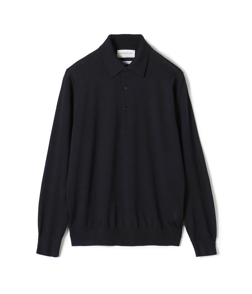 □□□TOMORROWLAND TRICOT スーパーファインメリノウール ニットポロシャツ S WOOL｜トゥモローランド 公式通販
