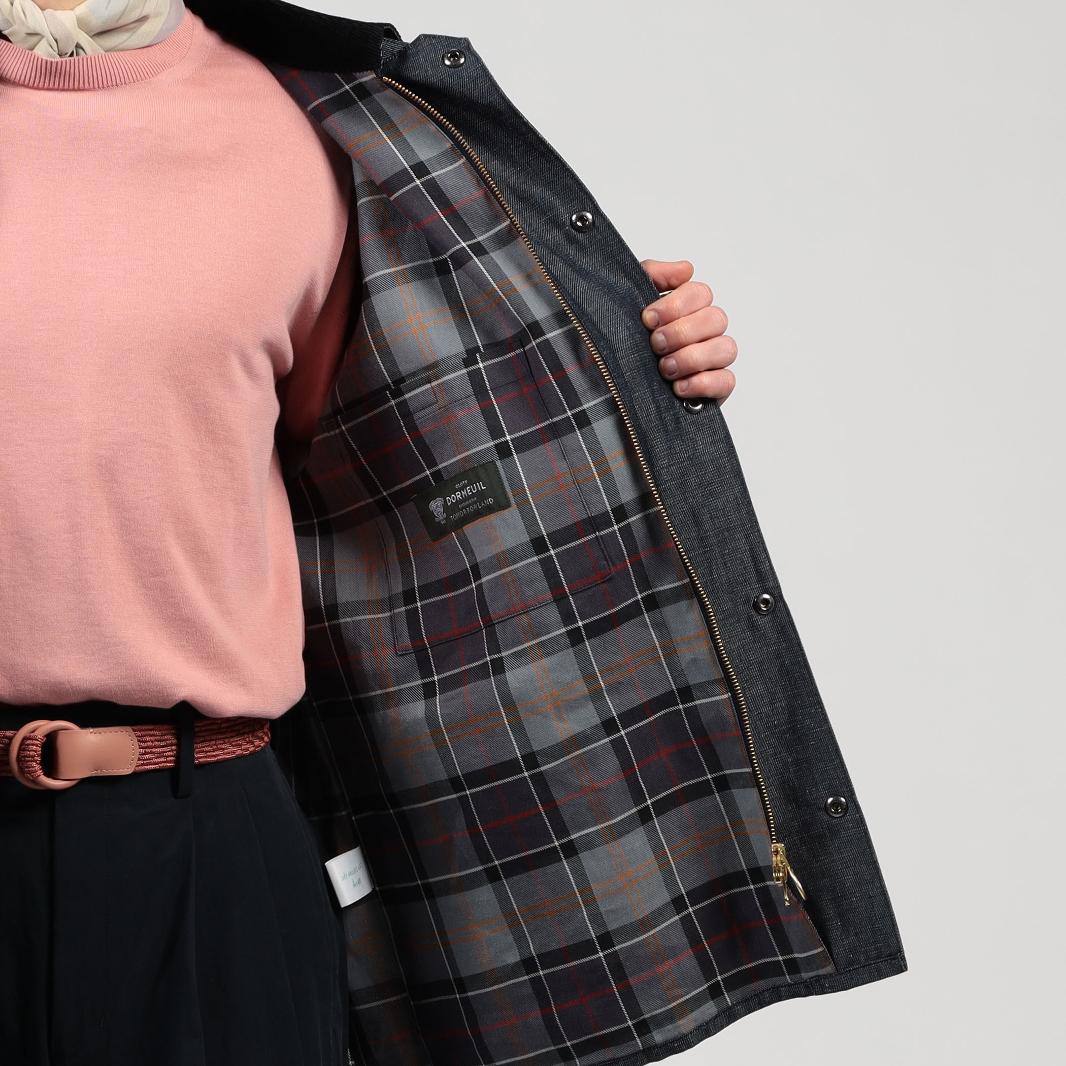 別注】Barbour Classic BEDALE ウールリネン ブルゾン DORMEUIL