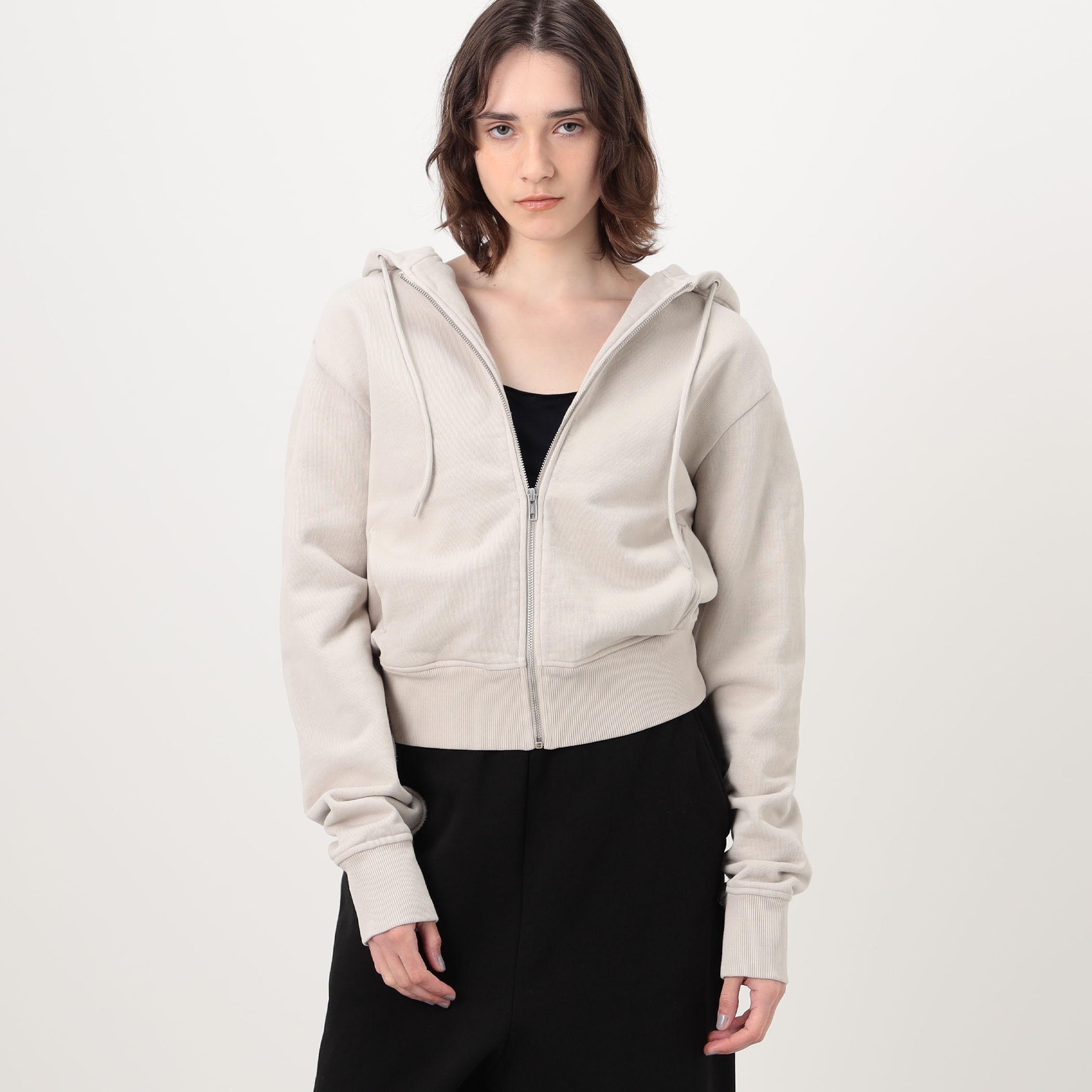 entire studios SLIM ZIP UP ジップアップフーディー