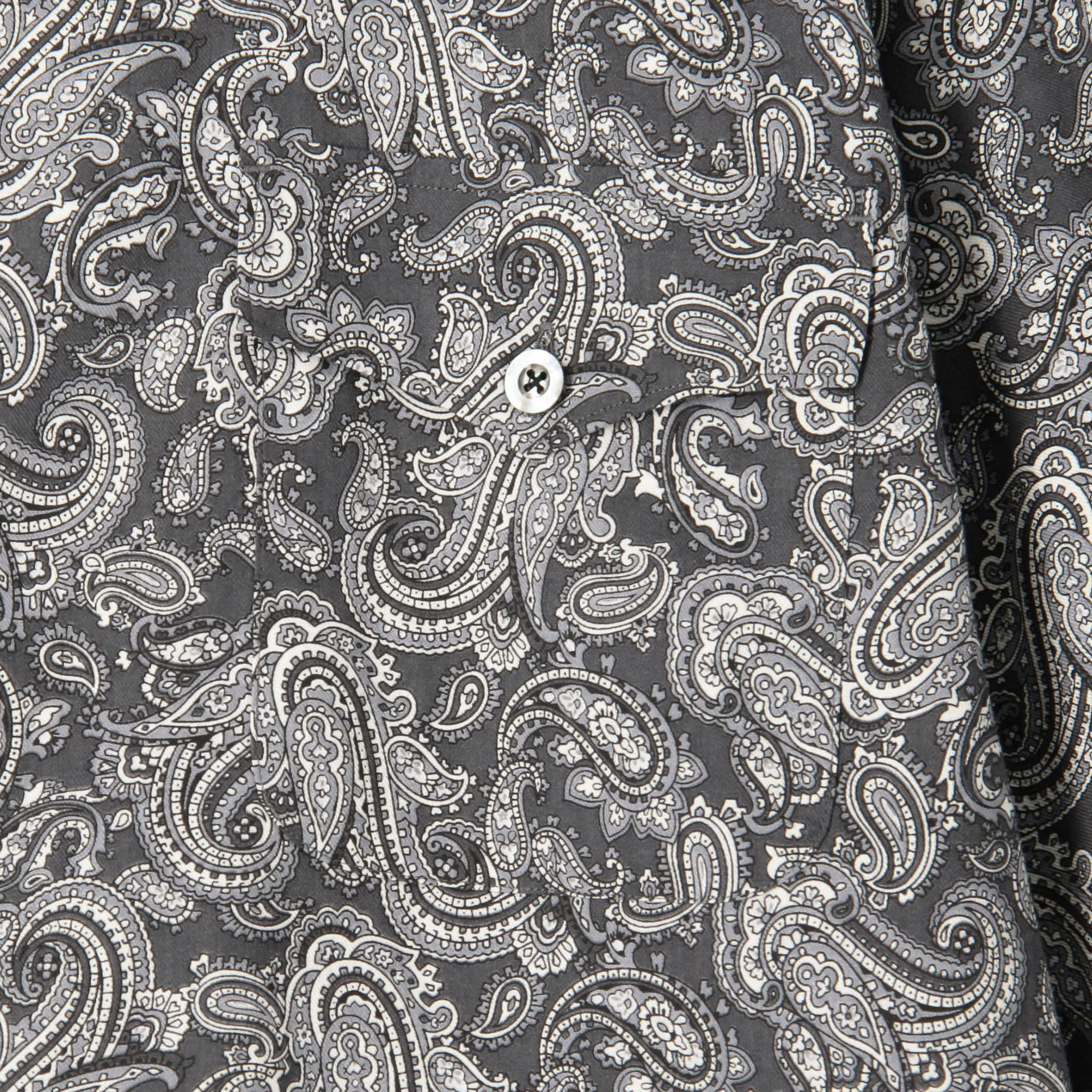 コットンシルク オープンカラー プリントシャツ｜トゥモローランド