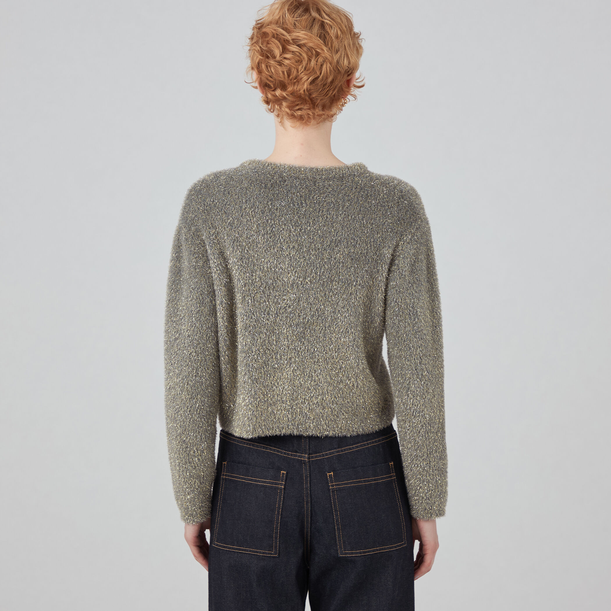 新品タグ付【Reneルネ】ウォッシャカーディガン2着 ルレックスシェニール クルーネックカーディガン｜トゥモローランド