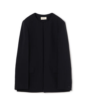 ライトダブルクロス ノーカラージャケット