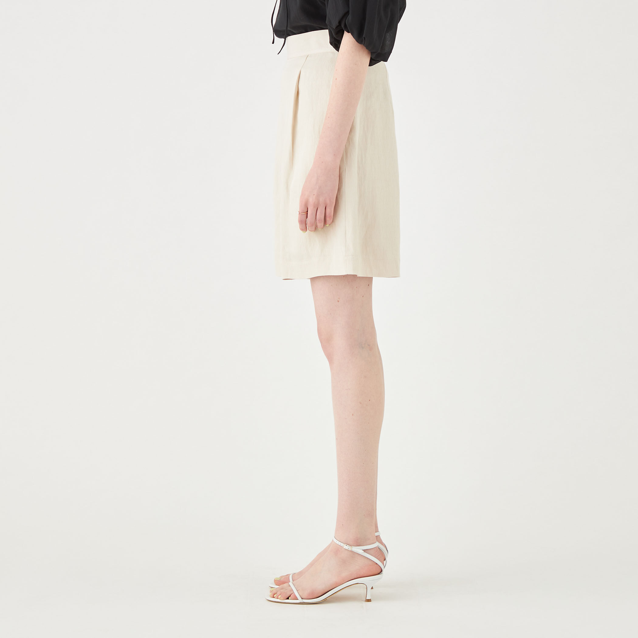 sheller シェリエ　フロントタックキュロット パンツ 楽天市場】ボトムス パンツ レディース ボリューム フロント