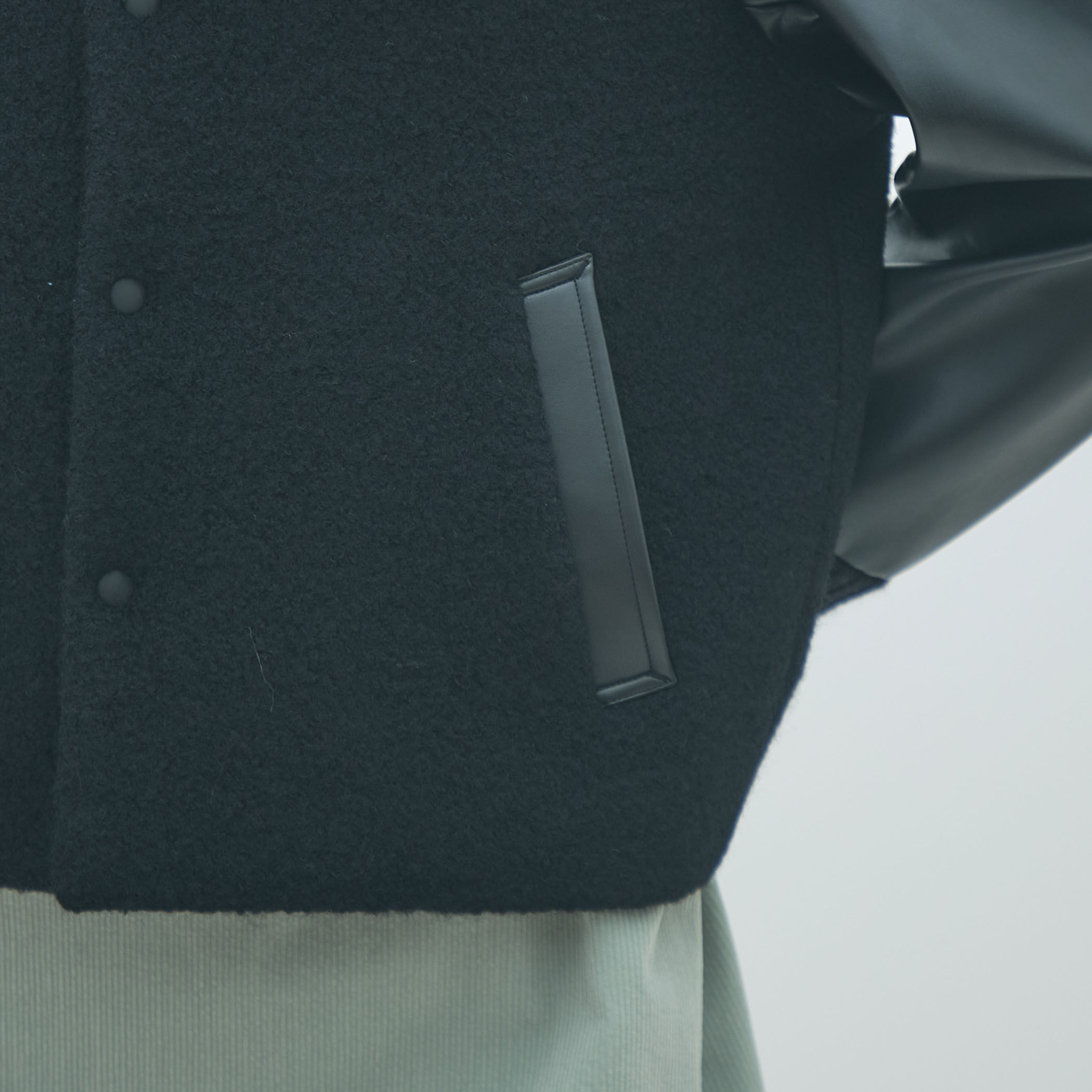 トゥモローランド シープパイルノーカラーブルゾン セール】 シープパイル ノーカラーブルゾン （ブルゾン