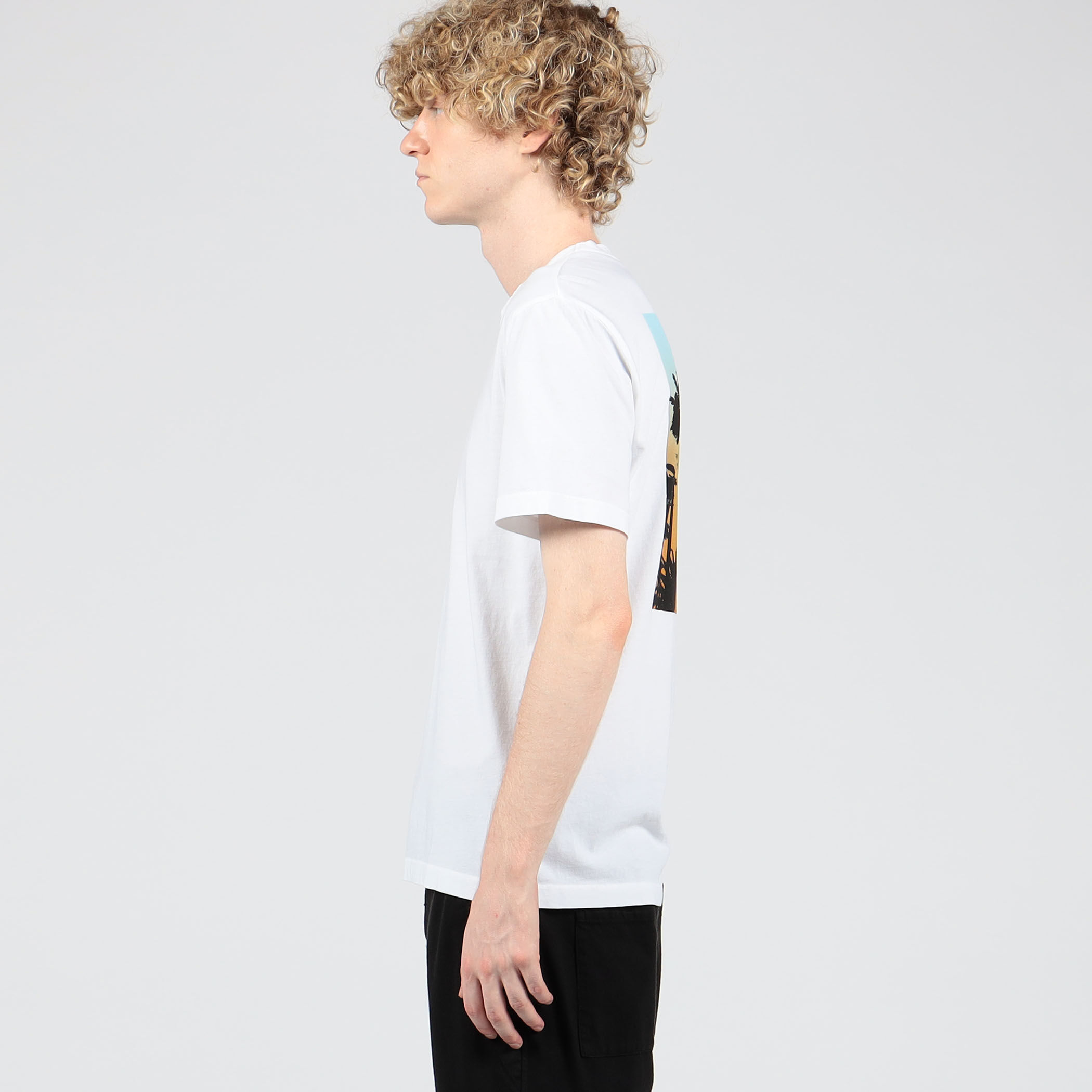 訳あり超特価の通販 バックプリント クルーネックTシャツ MLJ3311NF トップス