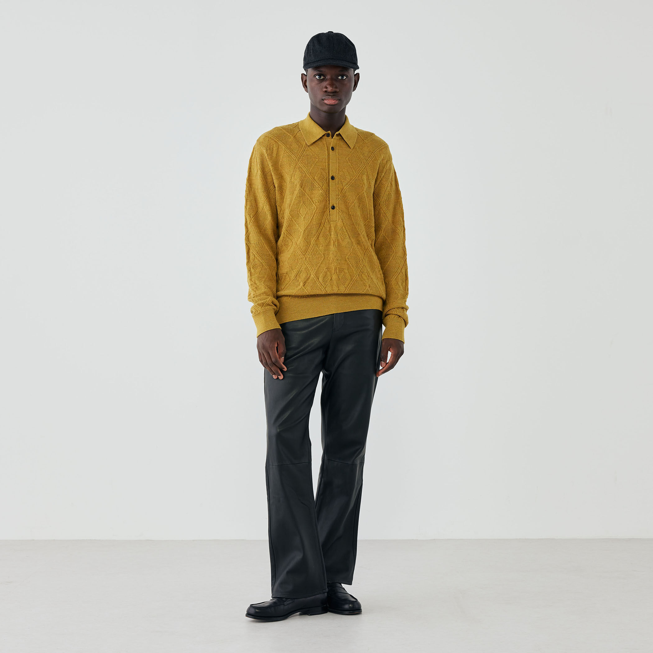 ARCODIO コットンニットポロ M 2枚セット ギフトでも人気！オーガニックコットン使用】ダディ ポロシャツ