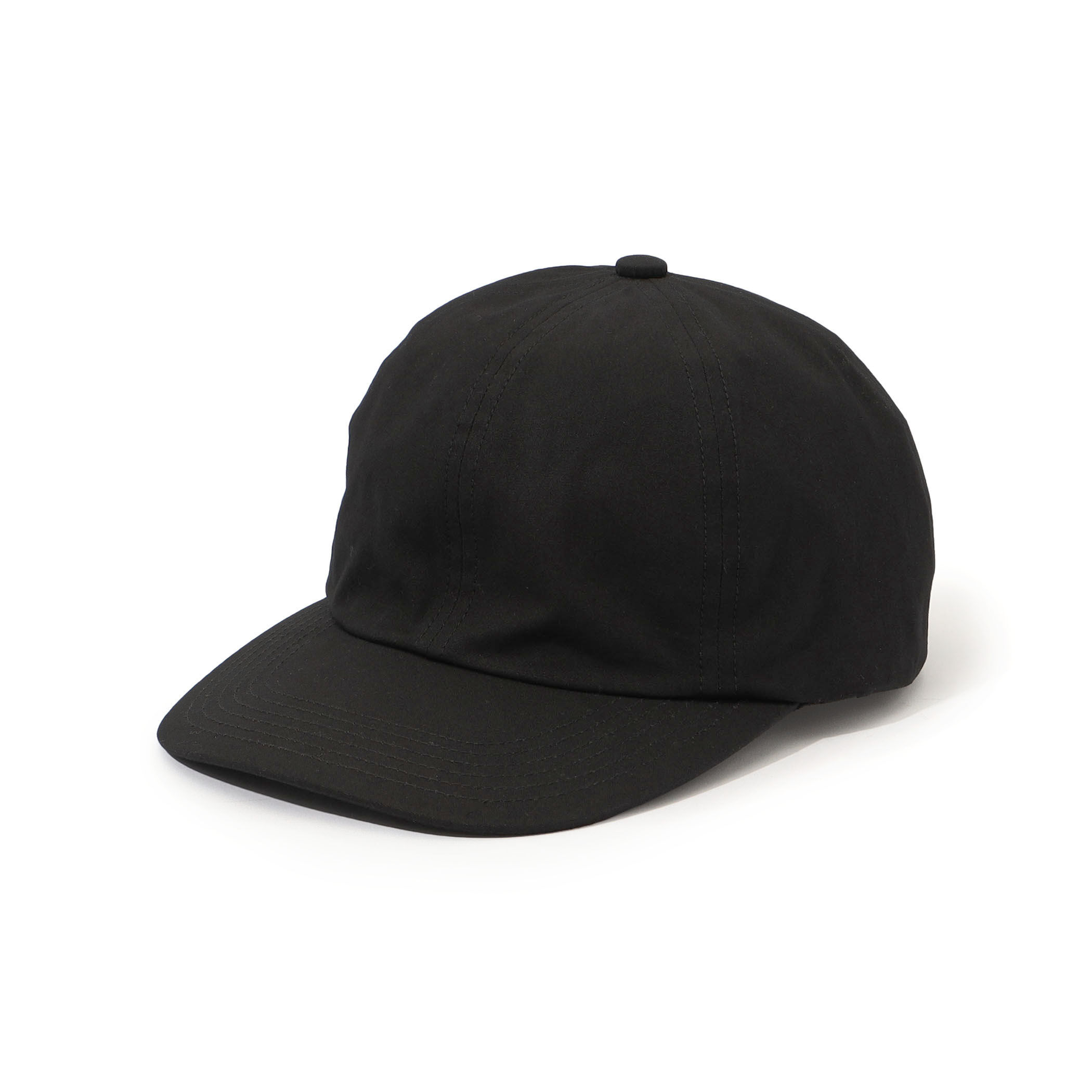帽子 KIJIMA TAKAYUKI 6PANEL CAP BLACK KIJIMA TAKAYUKI (キジマタカユキ) COTTON 6PANEL CAP / コットン6