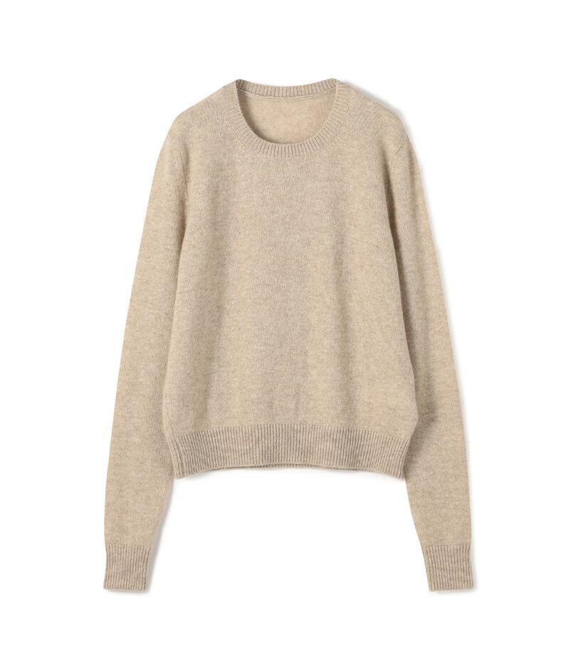 The Elder Statesman CROPPED TRANQUILITY KNIT TOP