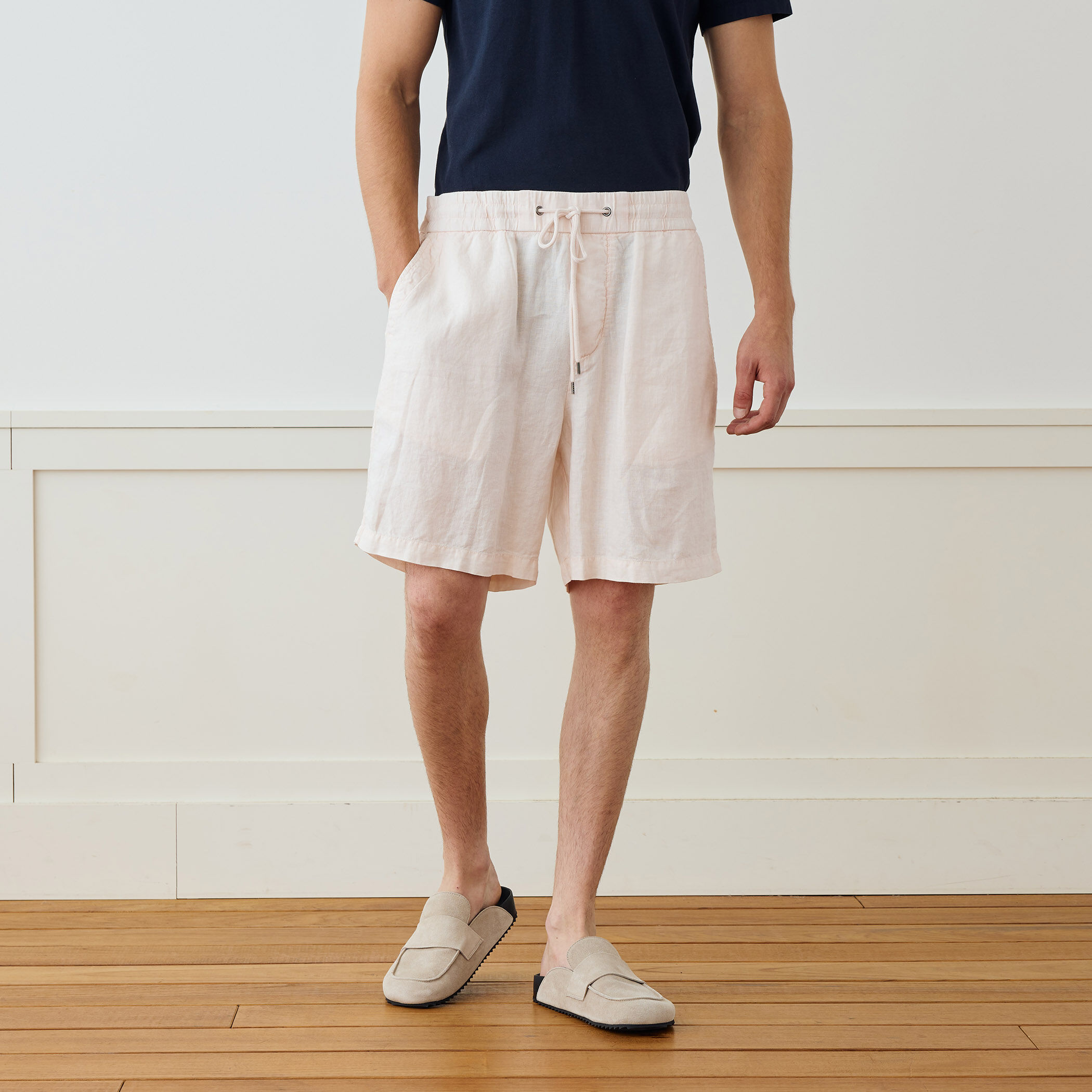 ★AMES-WORLDWIDE★TERRY SIGNATURE LOGO SHORTS IVORY★正規品 Logo Jacquard Terry Shorts | Michael Kors Canada [CA]