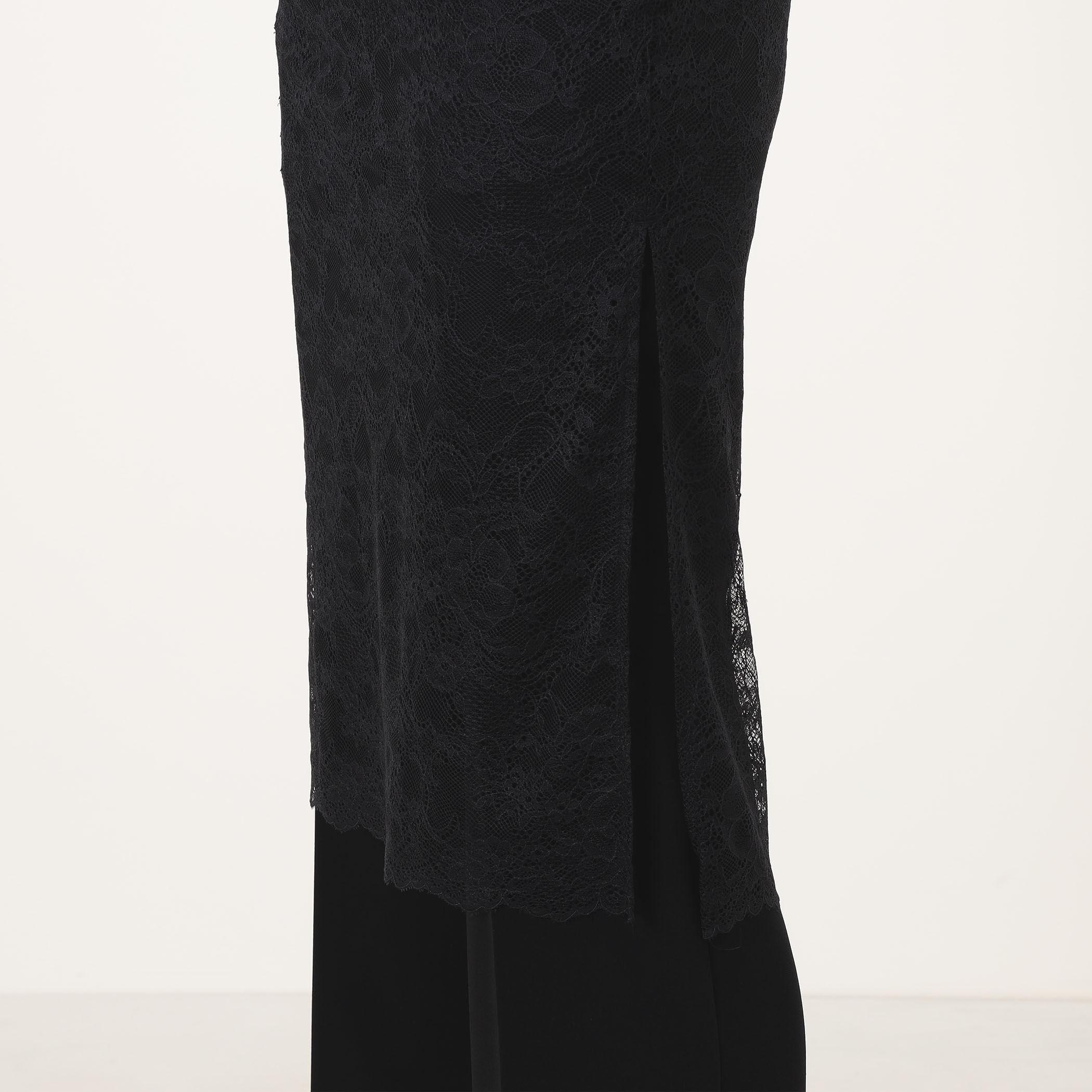 Mame Kurogouchi Raschel Lace Layered Trousers レースレイヤード