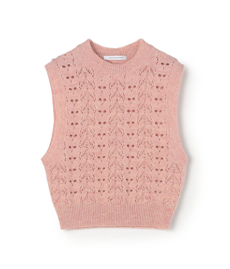 CECILIE BAHNSEN BRISA VEST ニットベスト