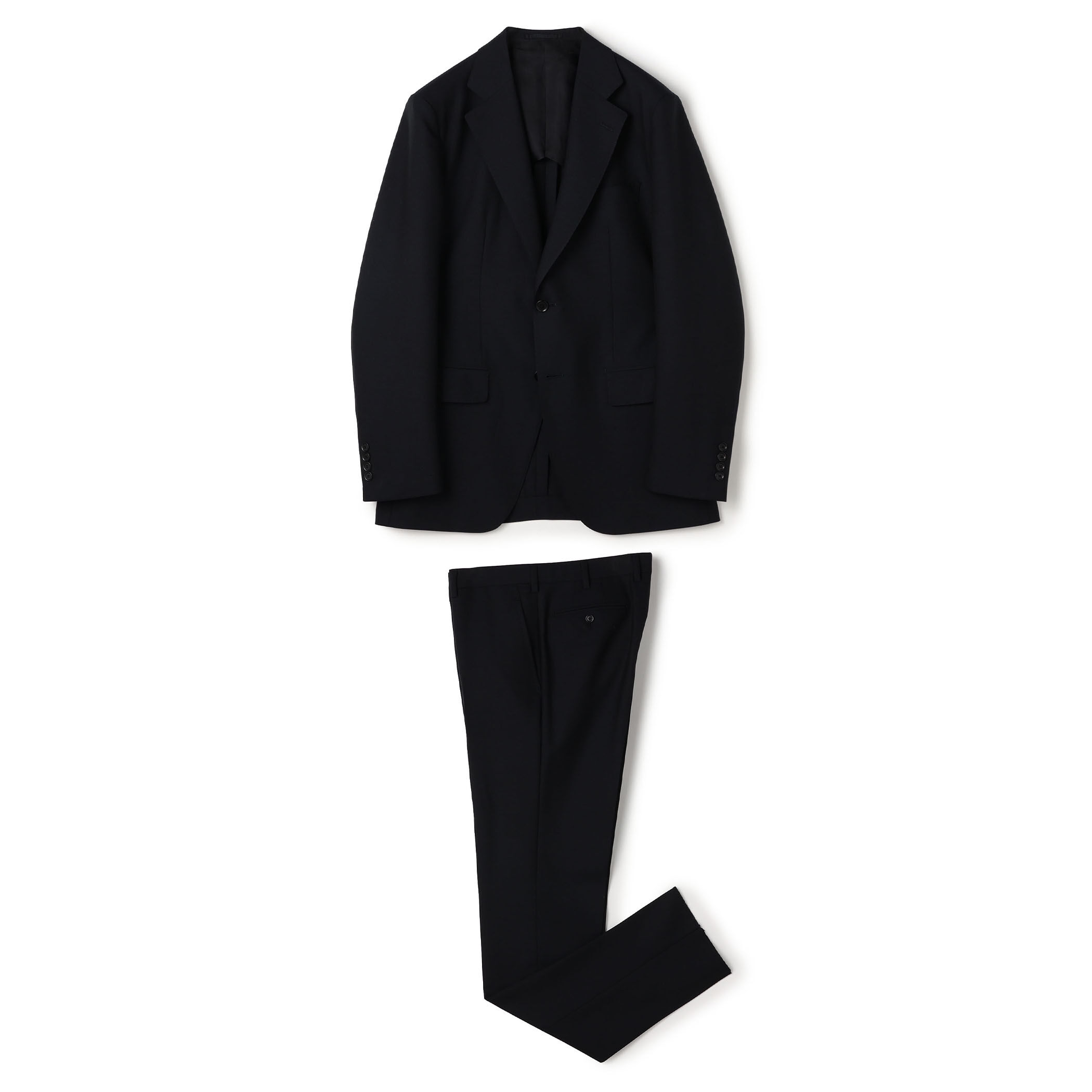 ウール シングルブレステッド 2Bスーツ BRITISH TEX DORMEUIL