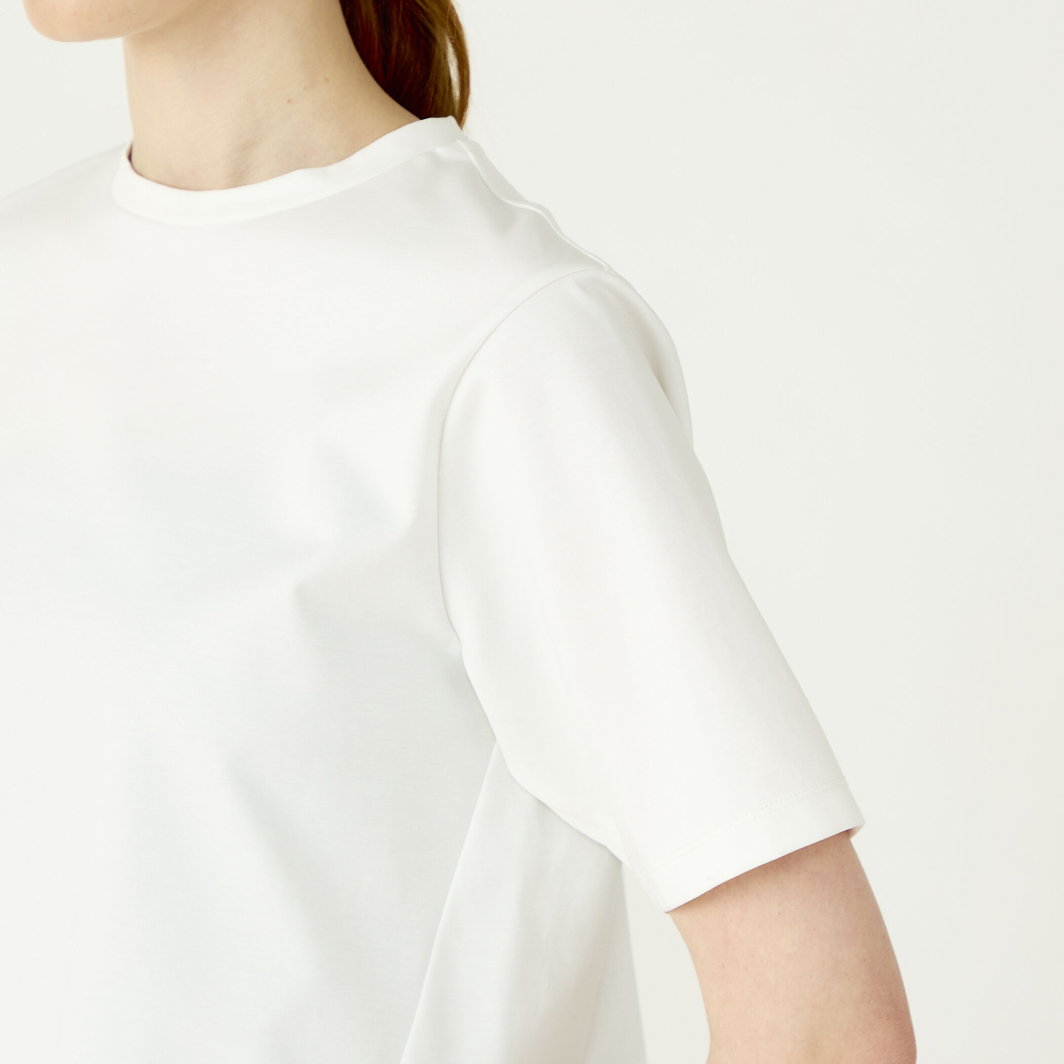 スーピマモクロディ ペプラムTシャツ｜トゥモローランド 公式サイト
