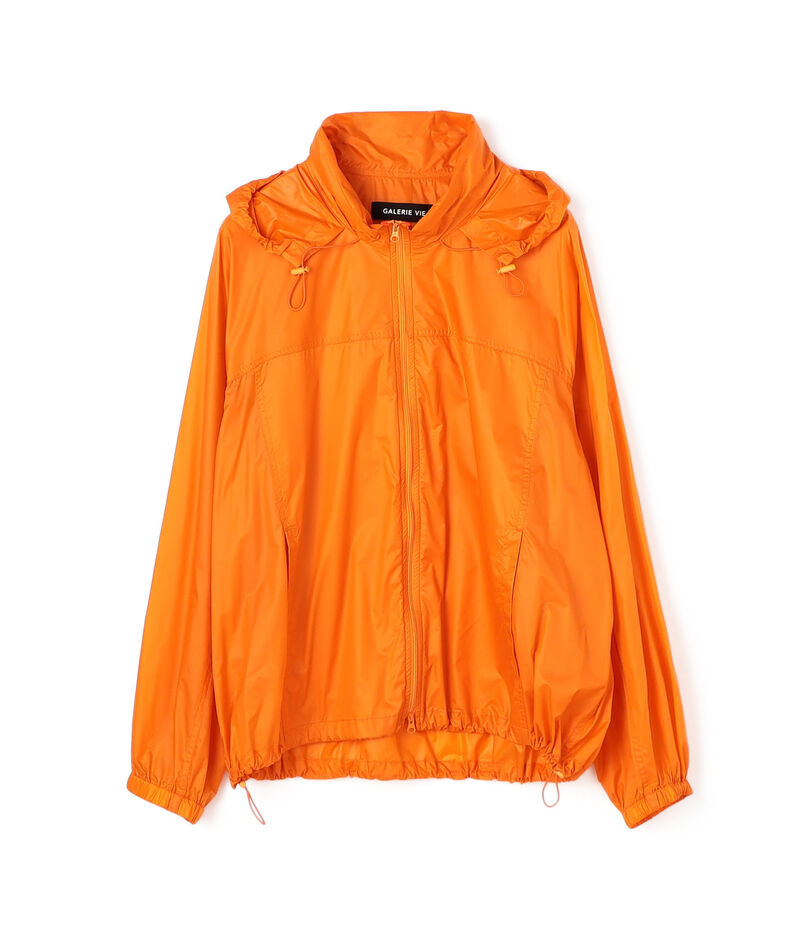 ジップアップジャケット ブルゾン オレンジ65cm肩幅