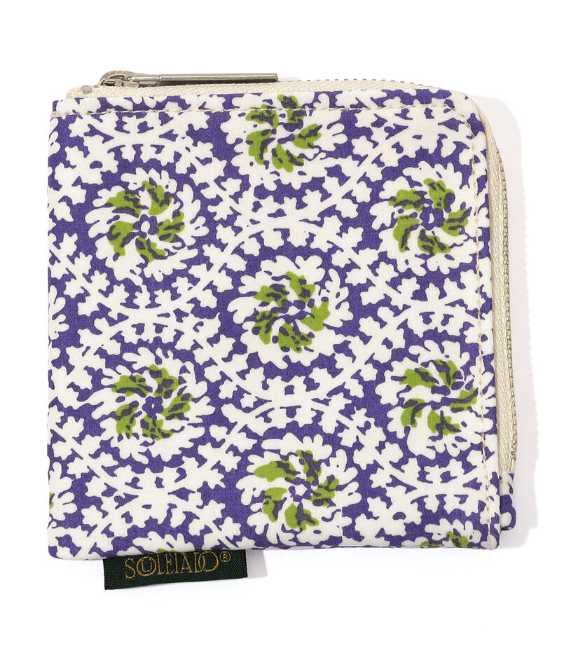 【WEB限定】SOULEIADO コットン フラットポーチ