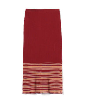 シアーボーダー マーメイドスカート