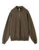 【別注】NDX half zip sweat shirt