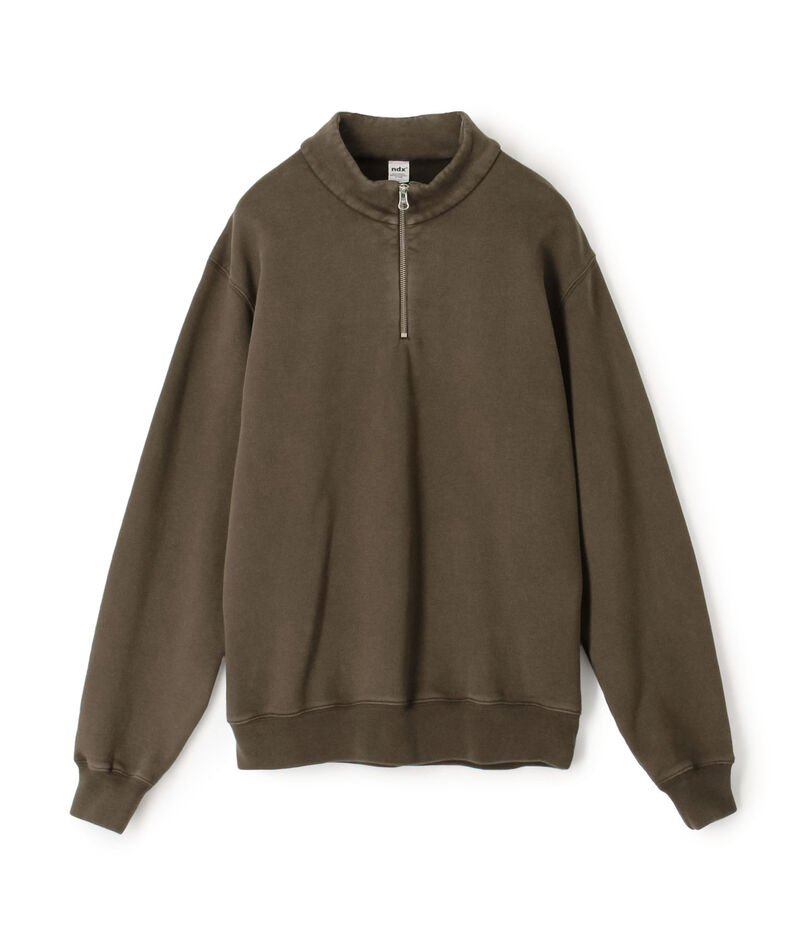 【別注】NDX half zip sweat shirt