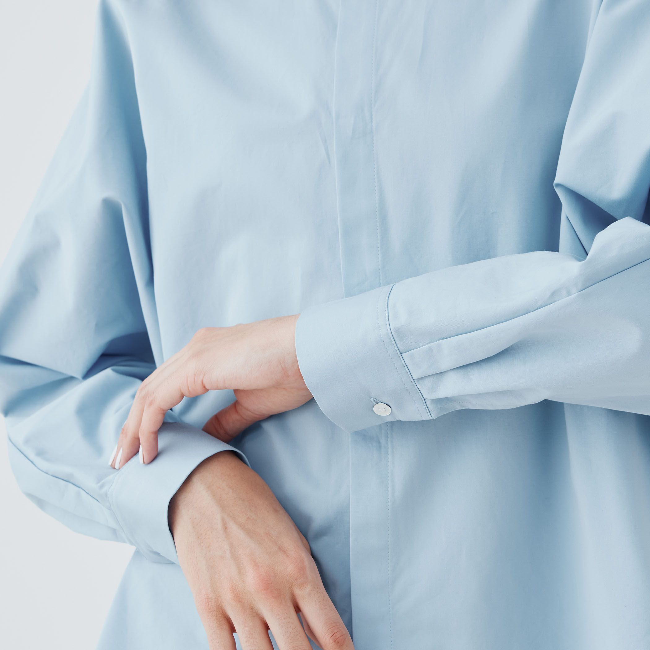 □クラシックポプリン ドルマンスリーブシャツ｜トゥモローランド 公式通販