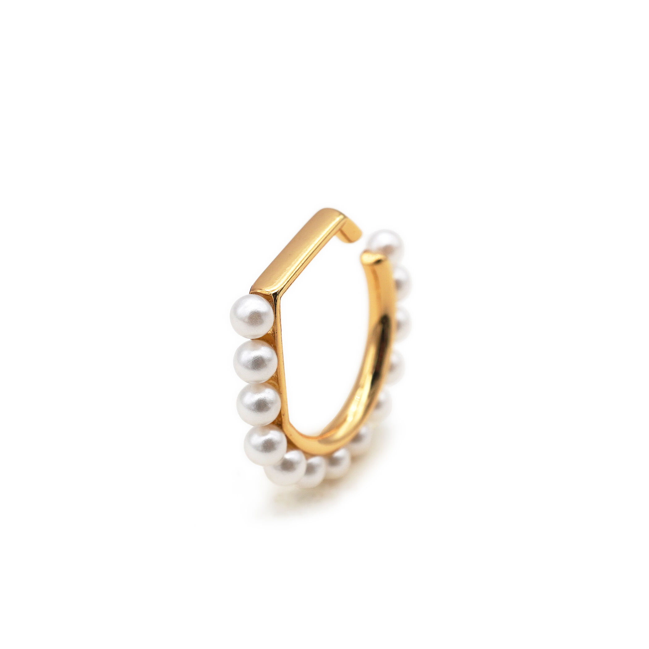 hana＊即購入可januka Pearl イヤーカフ リング （12 hana＊即購入可januka Pearl イヤーカフ リング （12 別注】januka