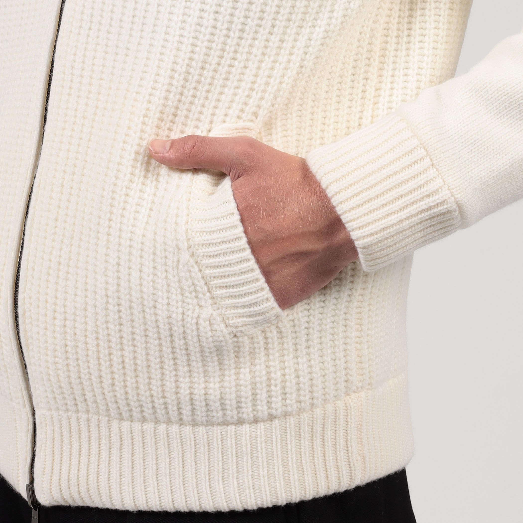 HERNO ジップアップニットブルゾン｜トゥモローランド 公式通販