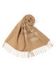 Acne Studios ロゴジャカードスカーフ