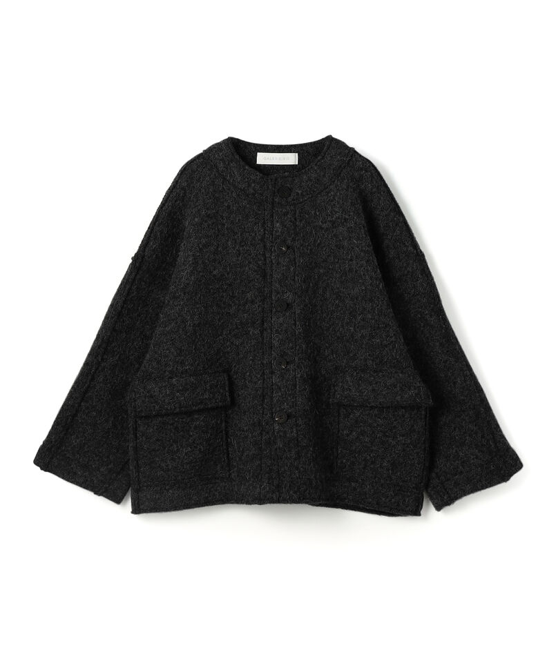 シープジャージー クルーネックジャケット