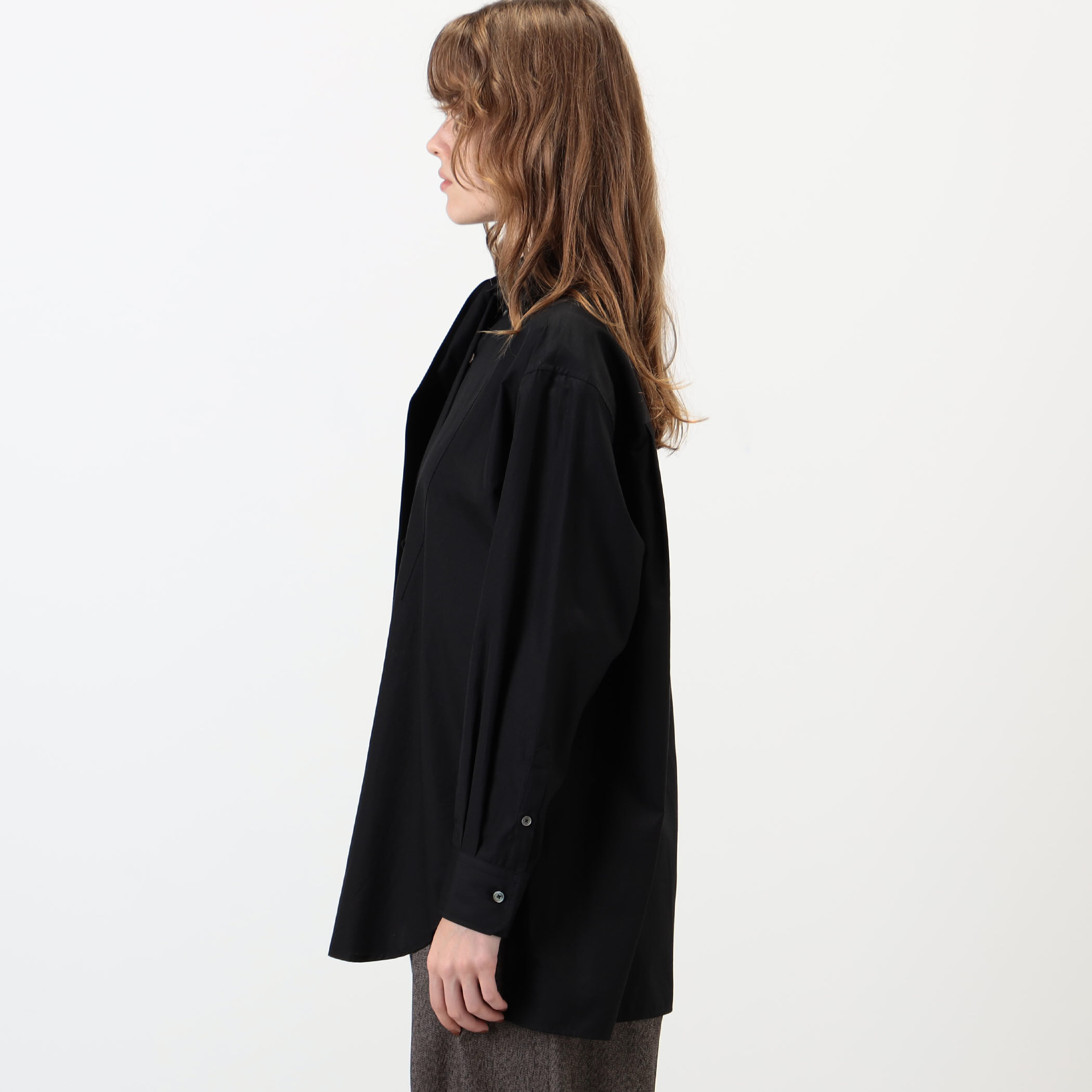 別注】The CLASIK TIE NECK BOSOM SHIRT ボウタイシャツ