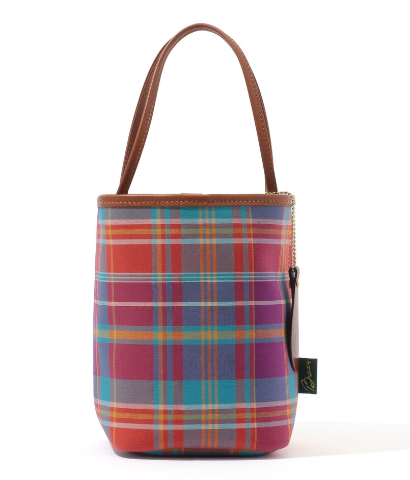 【別注】Brady KEER マドラスチェック 巾着バッグ