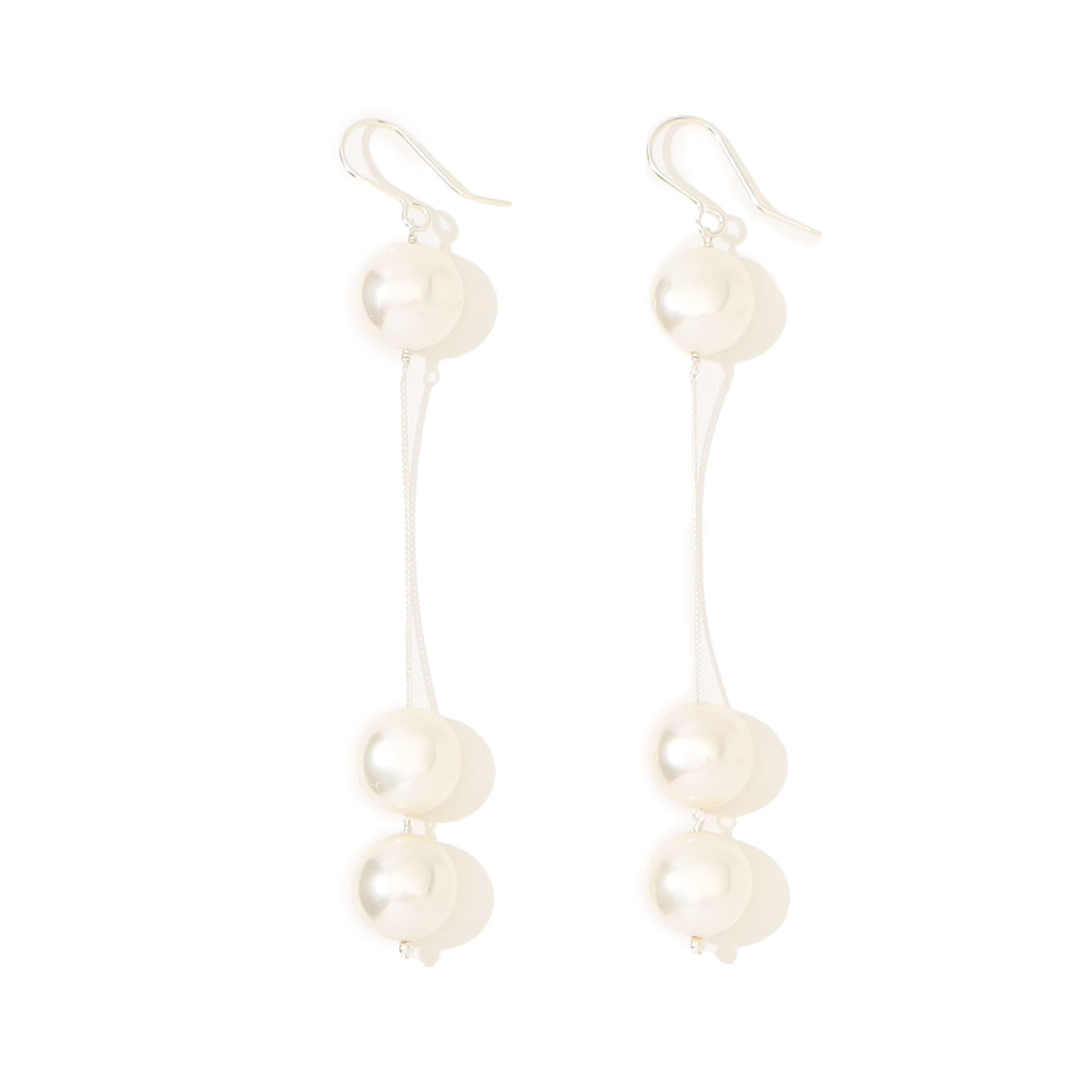 mounir pearl drop ピアス