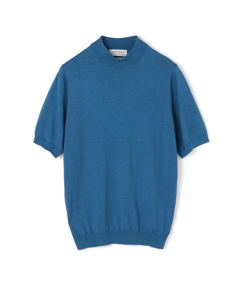 ■シルクコットン モックネックプルオーバー SESIA