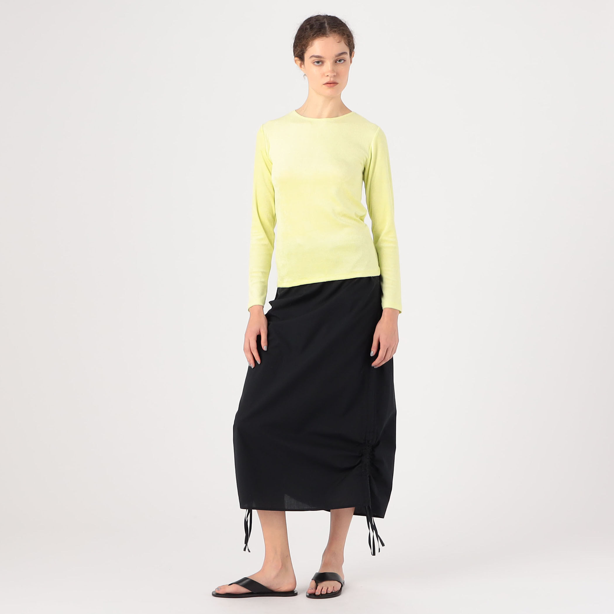 Pictorial Strap Skirt in Assortment | Organic cotton poplin