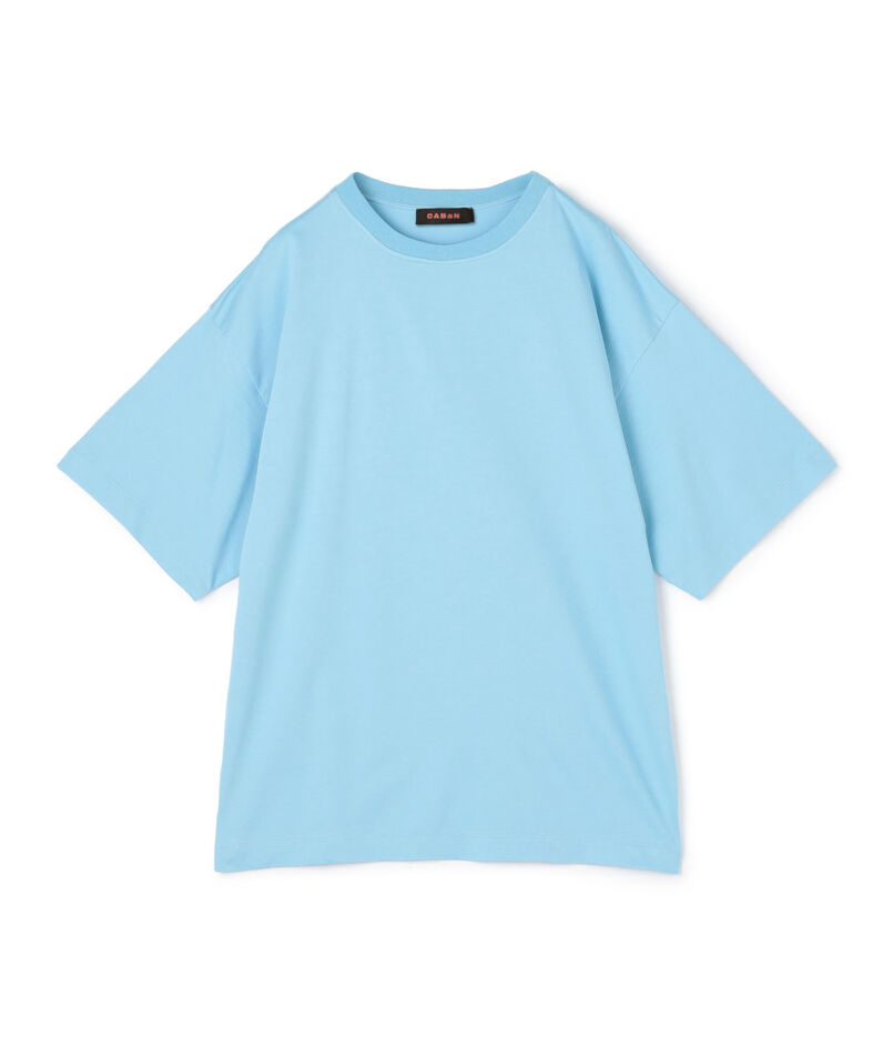 CABaN コットン ドロップショルダークルーネックプルオーバー