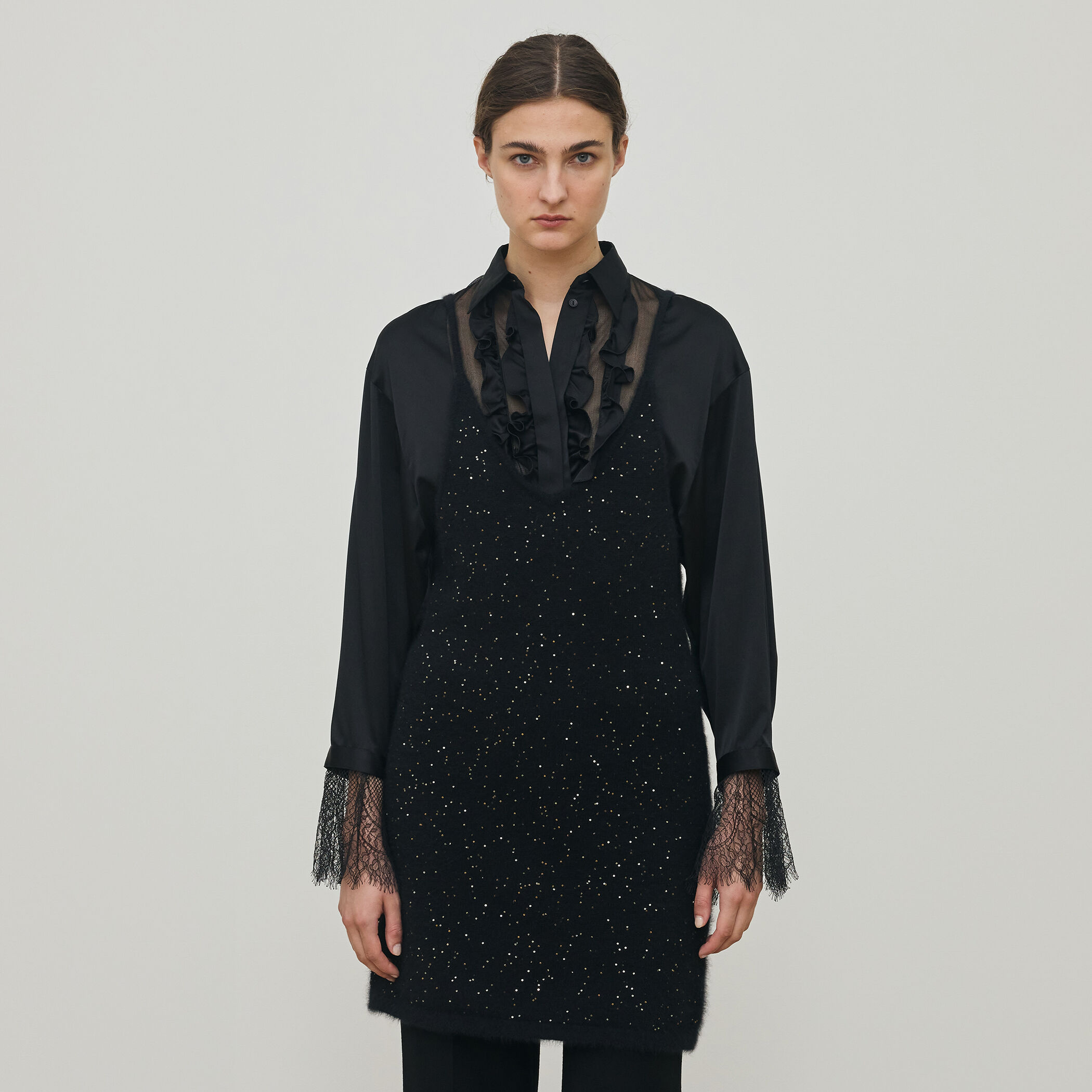 フォックスカシミヤ キャミソールドレス｜トゥモローランド 公式通販